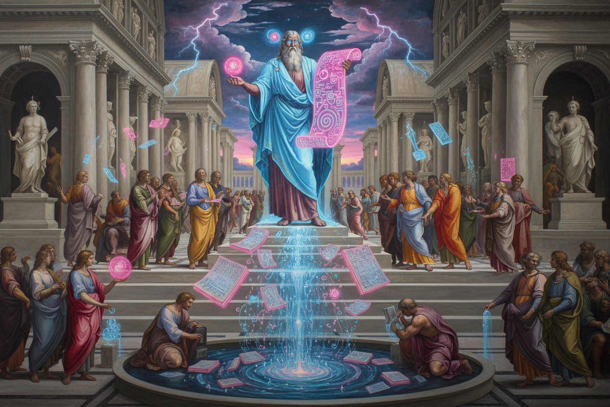 Illustration for Chapter 1: The First Whisper of the Net